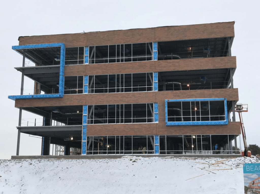 building being constructed